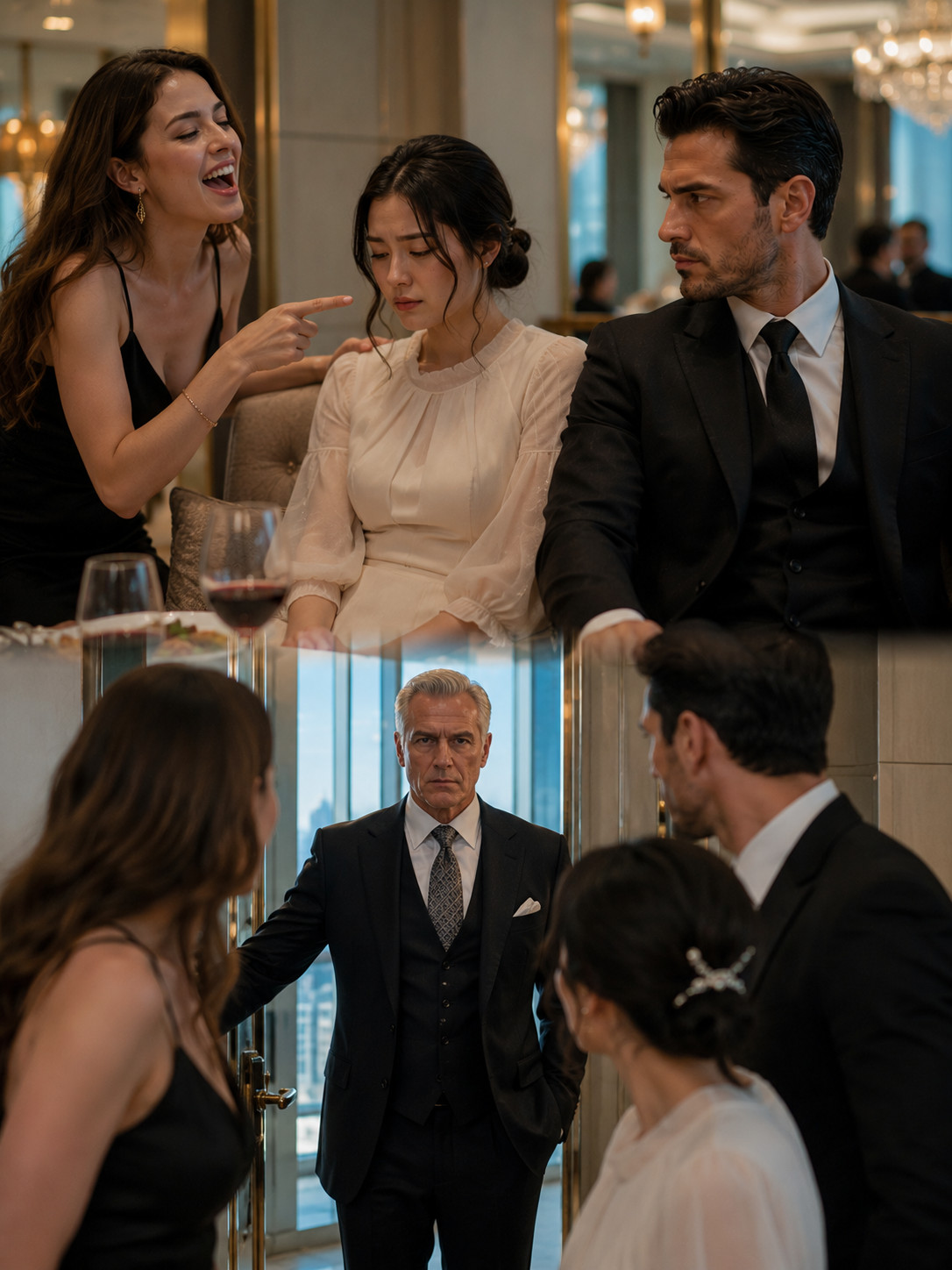 The Mistress Mocked His Quiet Wife—Then Her Billionaire Father Walked In and Asked One Question That Changed Everything
