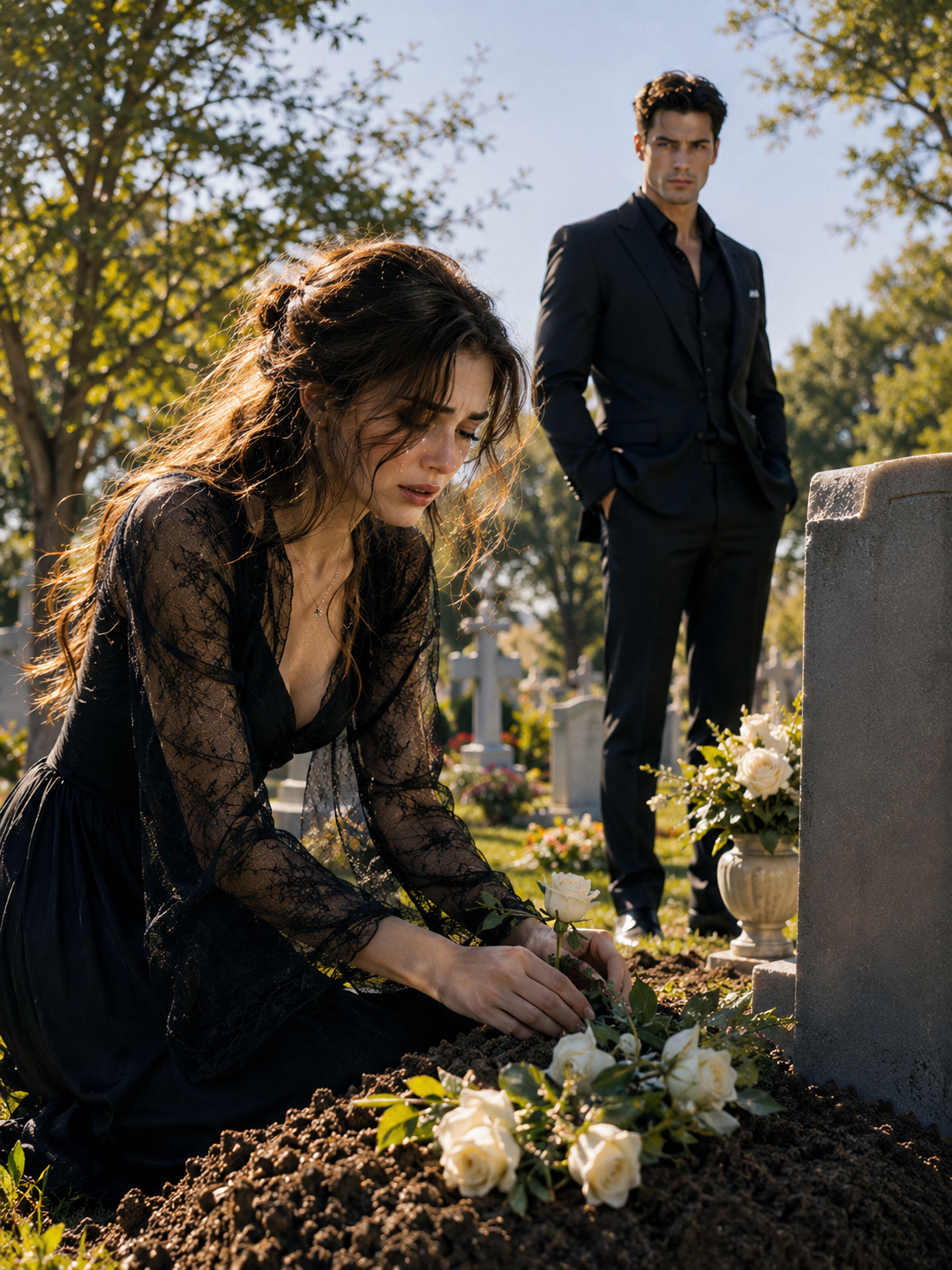 She Built a Grave for the Mafia Boss She Loved —Then He Walked Into Her Wedding Alive