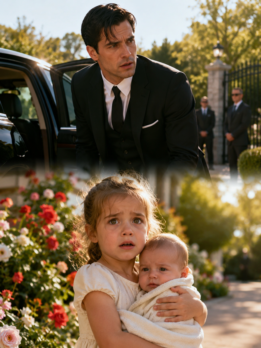 “Please Save My Little Sister, Sir,” The Maid’s Toddler Cried—The Mafia Boss Froze When He Saw The Baby