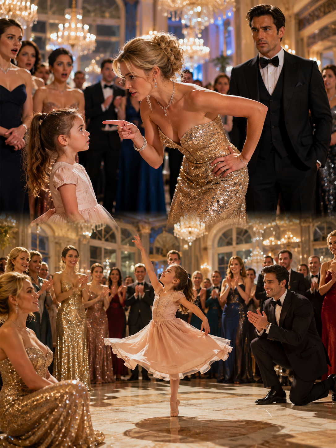 “If You Can Dance Better Than Me, I’ll Give You $1M!” the Billionaire’s Fiancée Sneered at the Maid’s Daughter