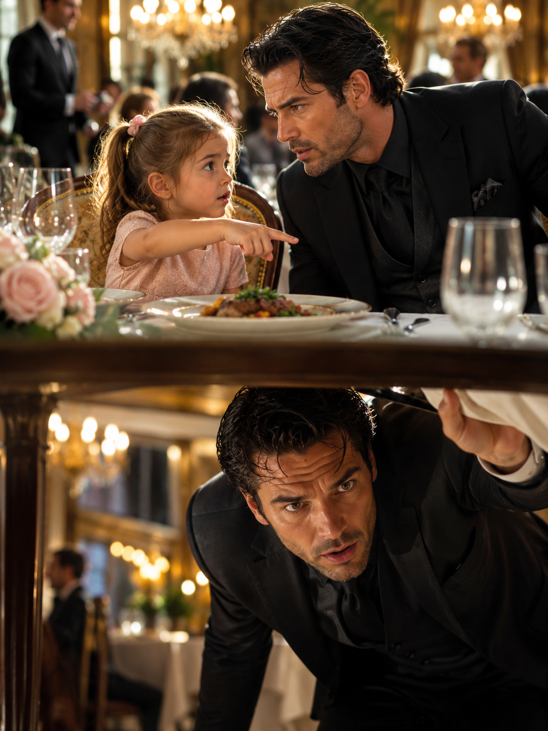 “Look Under the Table, Sir,” The Maid’s Little Boy Whispered—The Mafia Boss Froze Instantly