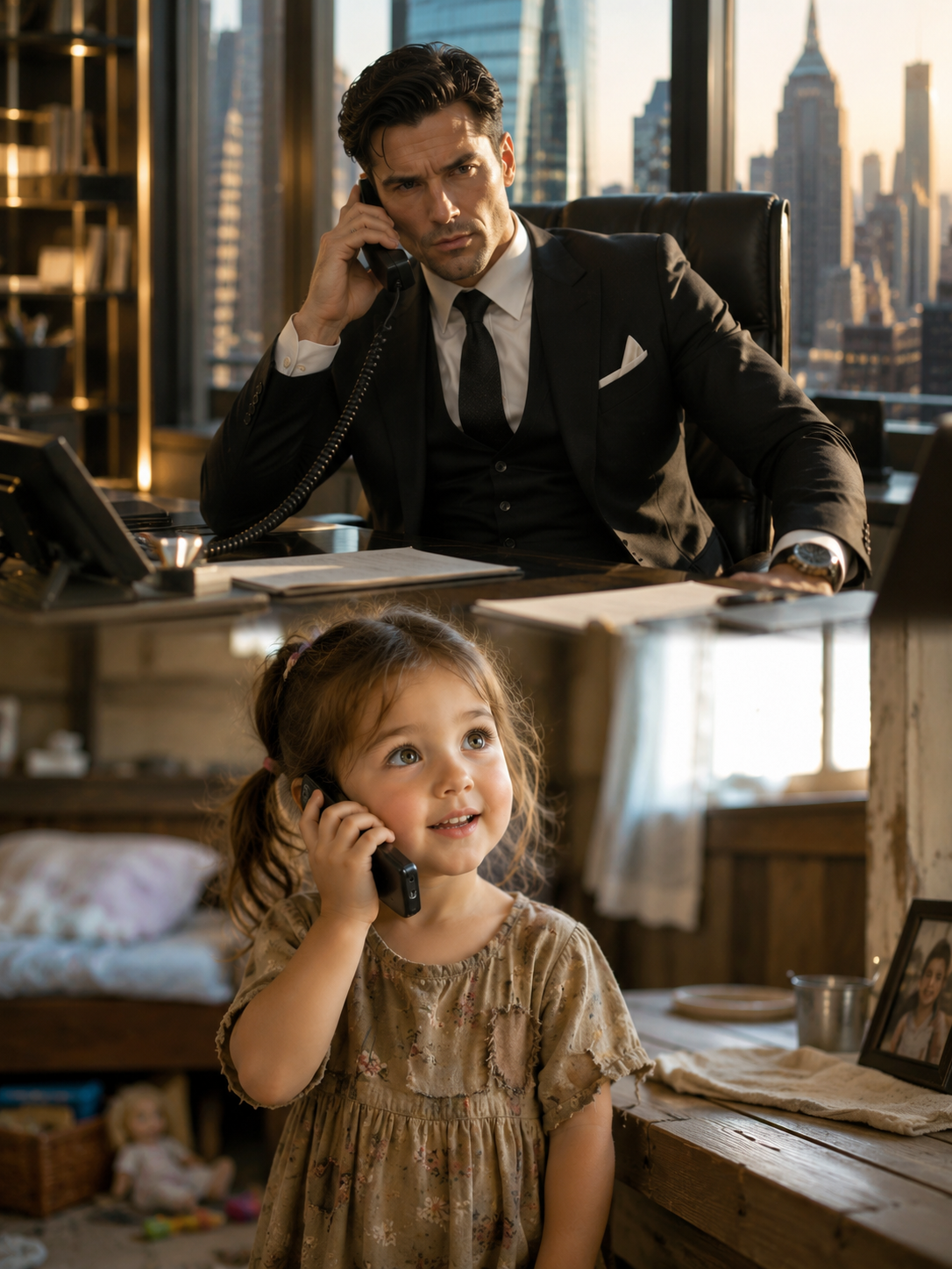 A Millionaire CEO Called To Fire His Janitor—But A Little Girl Answered The Phone, And Everything Changed Instantly