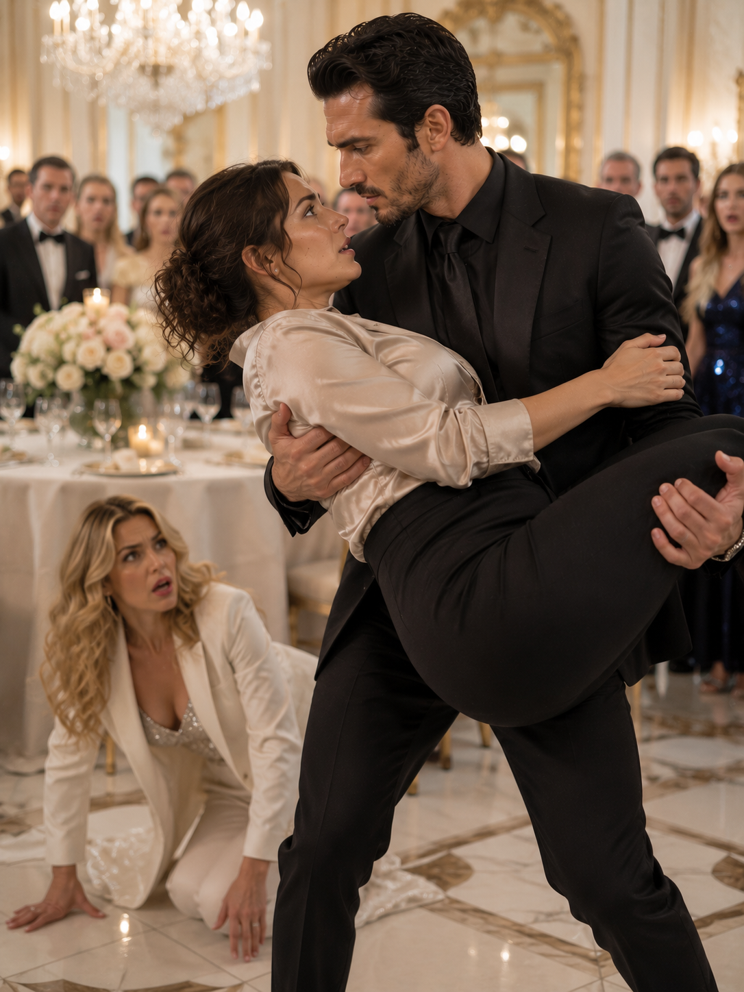 A Rich Heiress Tripped the Curvy Event Planner — Then the Mafia Boss Pulled Her Into His Arms and Made the Whole Room Remember Her Name