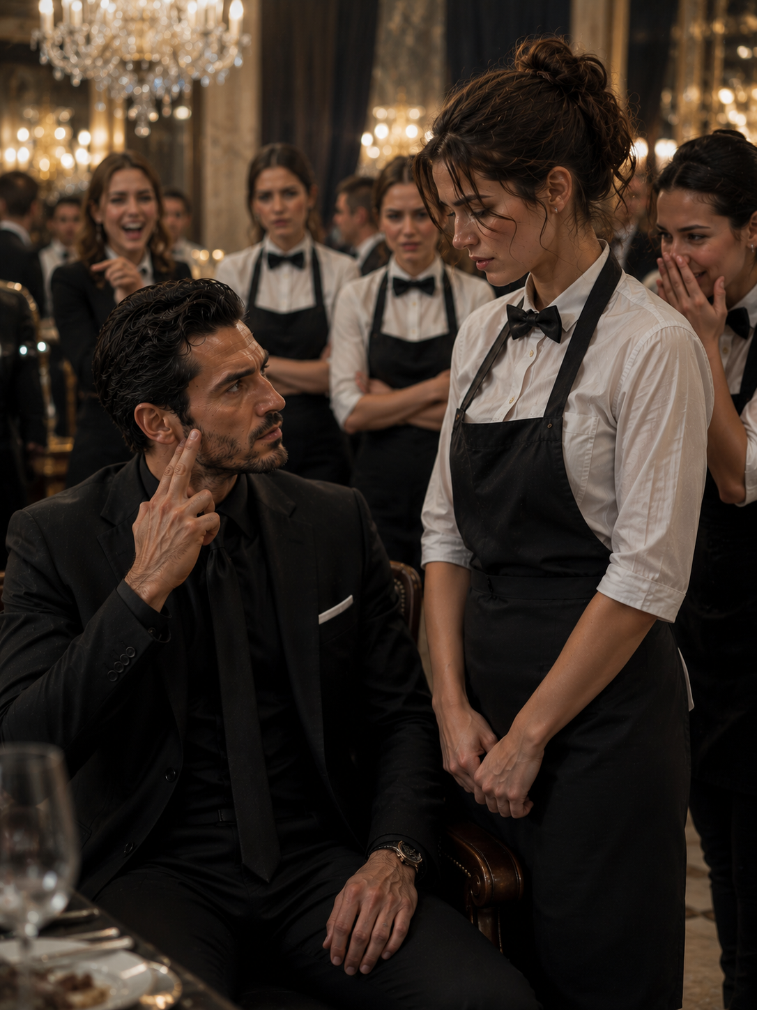 Waitres’s Coworkers Set Her Up to Humiliate the Deaf Mafia Boss — Then the Most Dangerous Man in Chicago Never Forgot Her Hands
