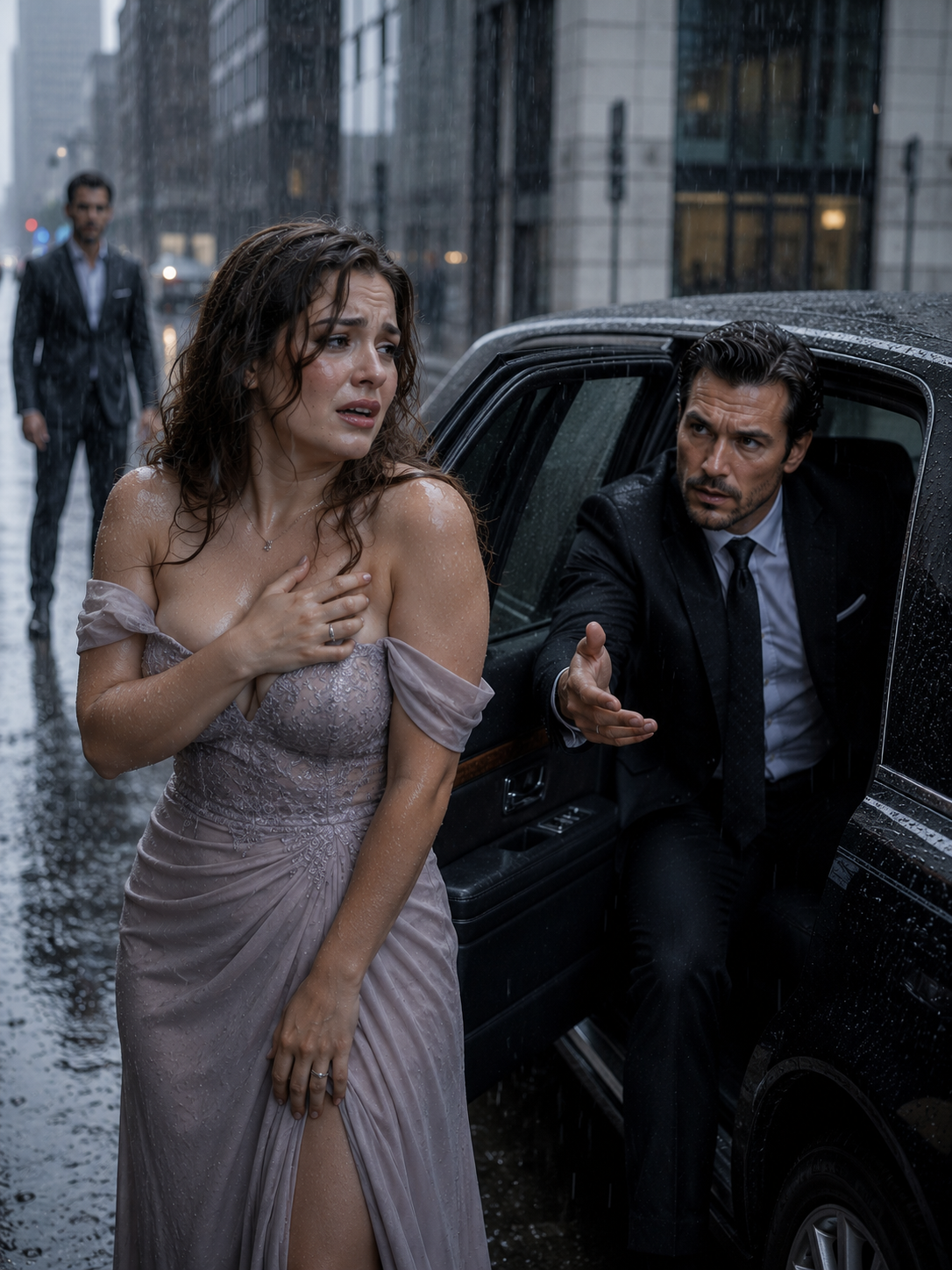 He left his curvy fiancée crying in the rain until New York’s most dangerous man opened his car door and chose her