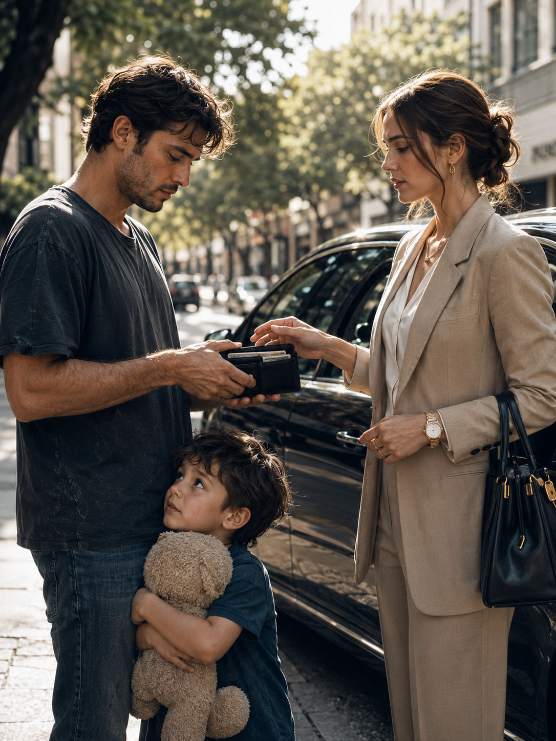 A Single Dad Returned the CEO’s $50,000 Wallet—By Midnight, She Was Standing Outside His Door