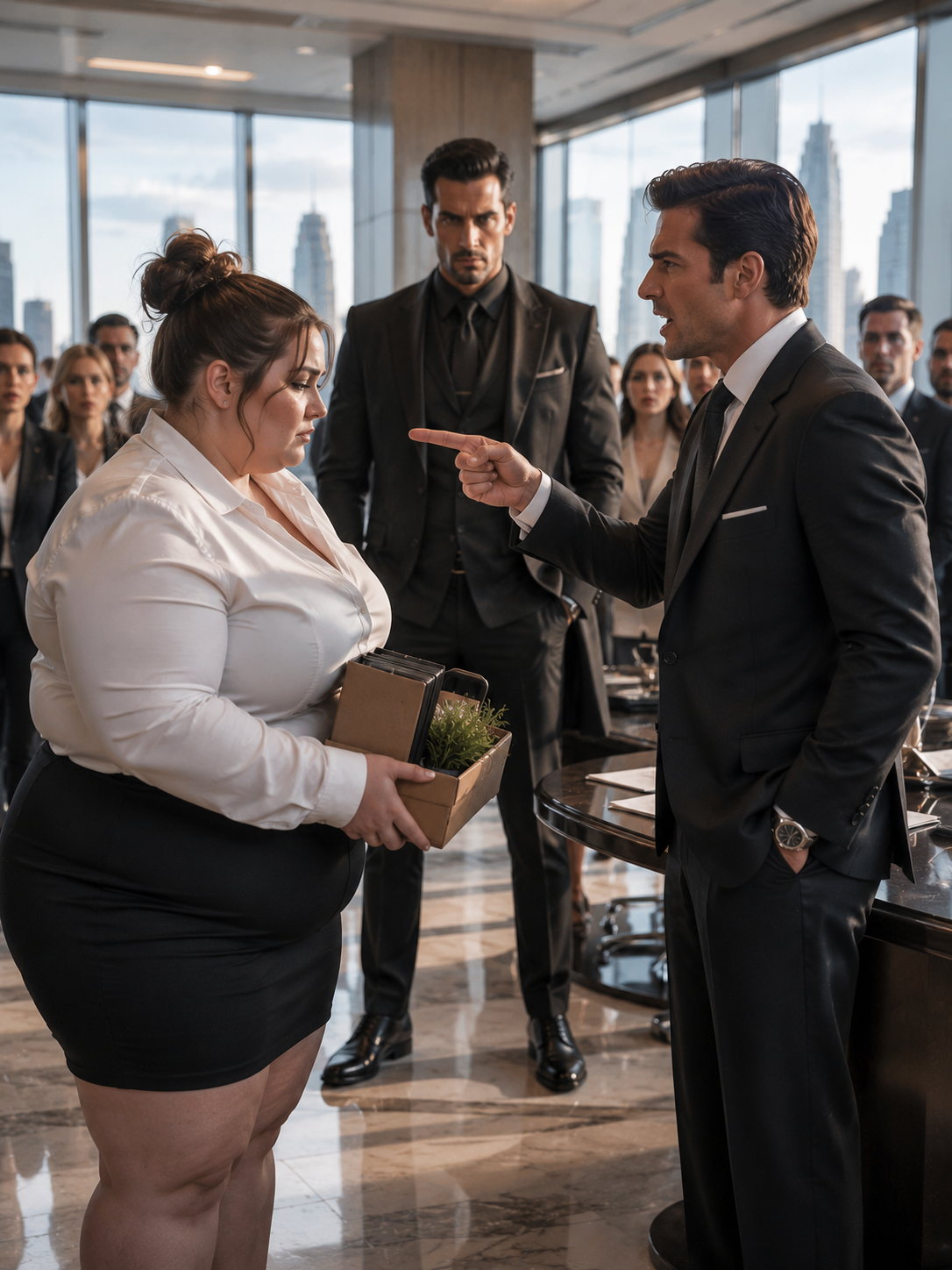He Fired His Plus-Size Assistant in Front of Everyone and Never Expected the Most Feared Man in Chicago to Give Her His Empire