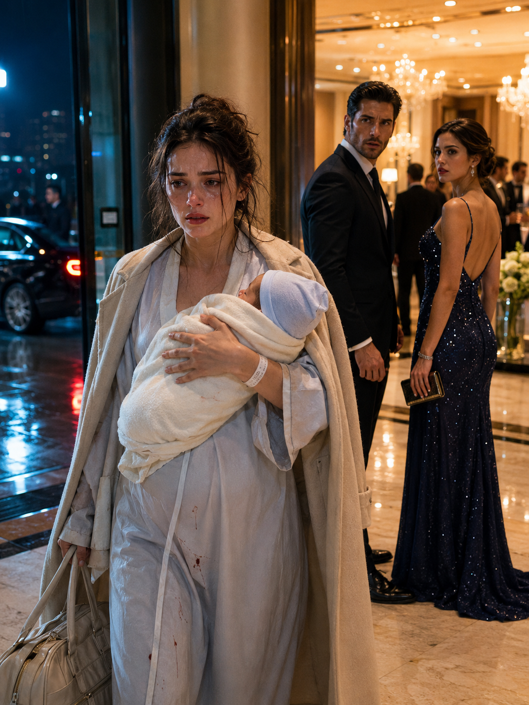 The night the mafia boss chose another woman while his pregnant wife gave birth alone, she vanished with the son he had never held.