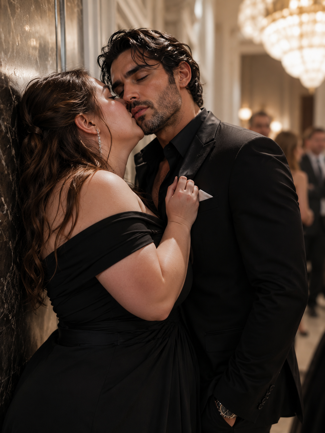 A Plus-Size Woman Kissed the Monster in the Corner for a Dare… Then He Made Her the One Person His Enemies Couldn’t Buy