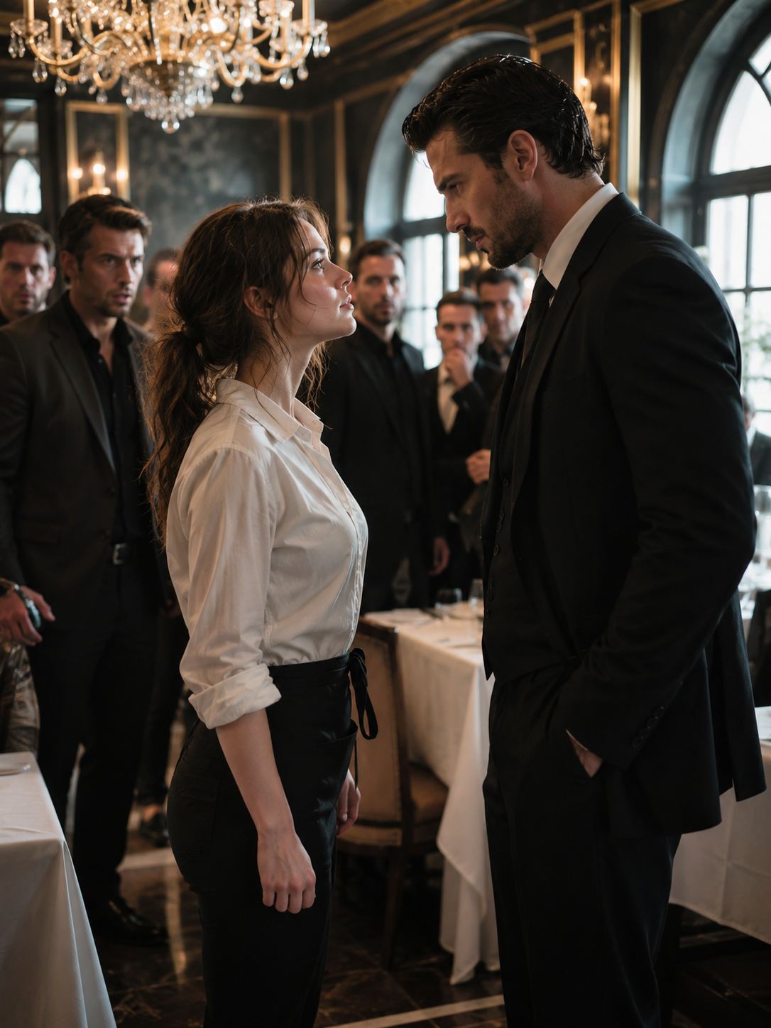Everyone Stepped Back From the Feared Mafia Boss—But the New Waitress Stepped Forward