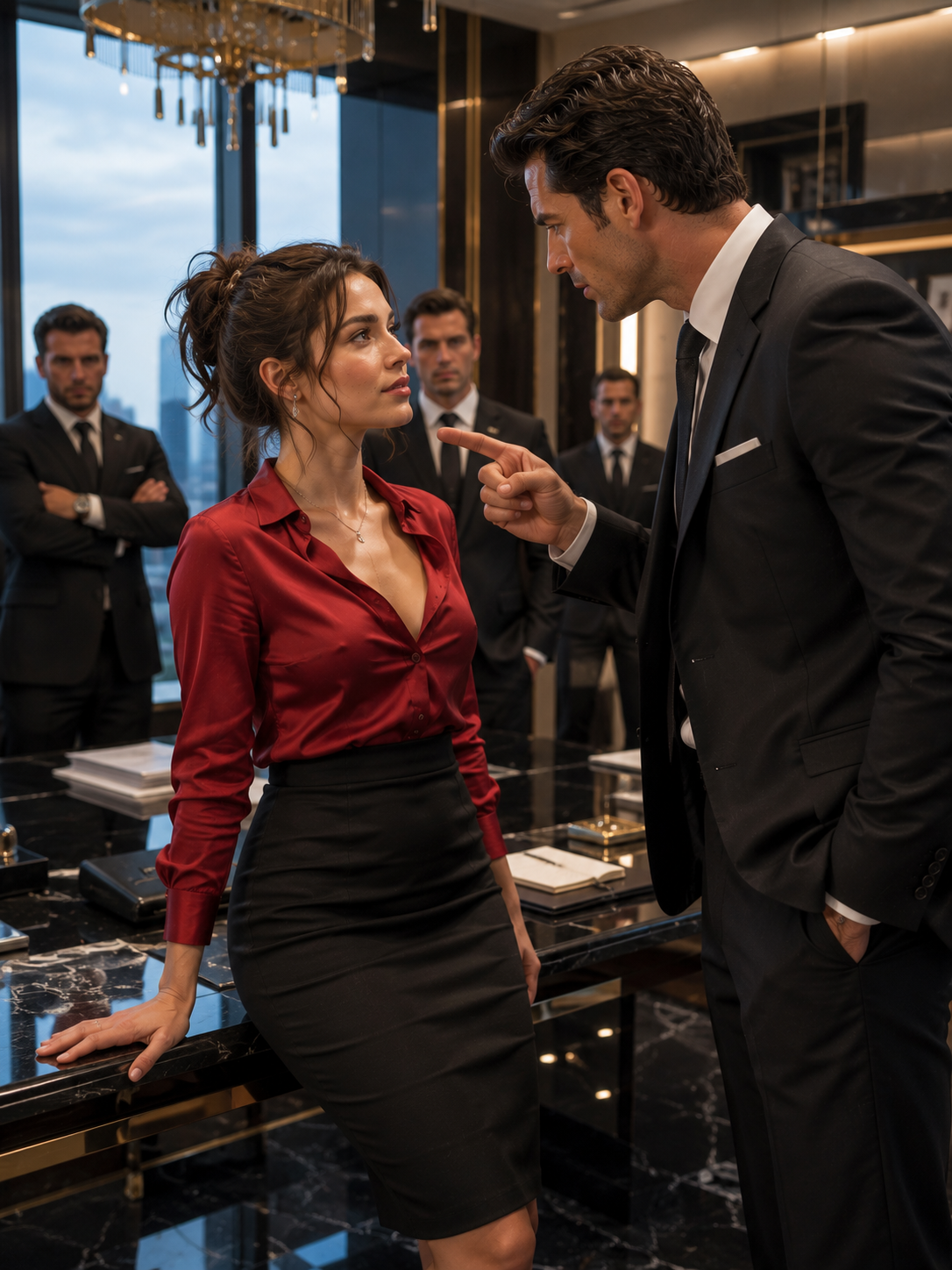 The Mafia Boss Asked Who Allowed His Curvy Secretary to Wear Red—Only to Discover She Was Beyond His Control