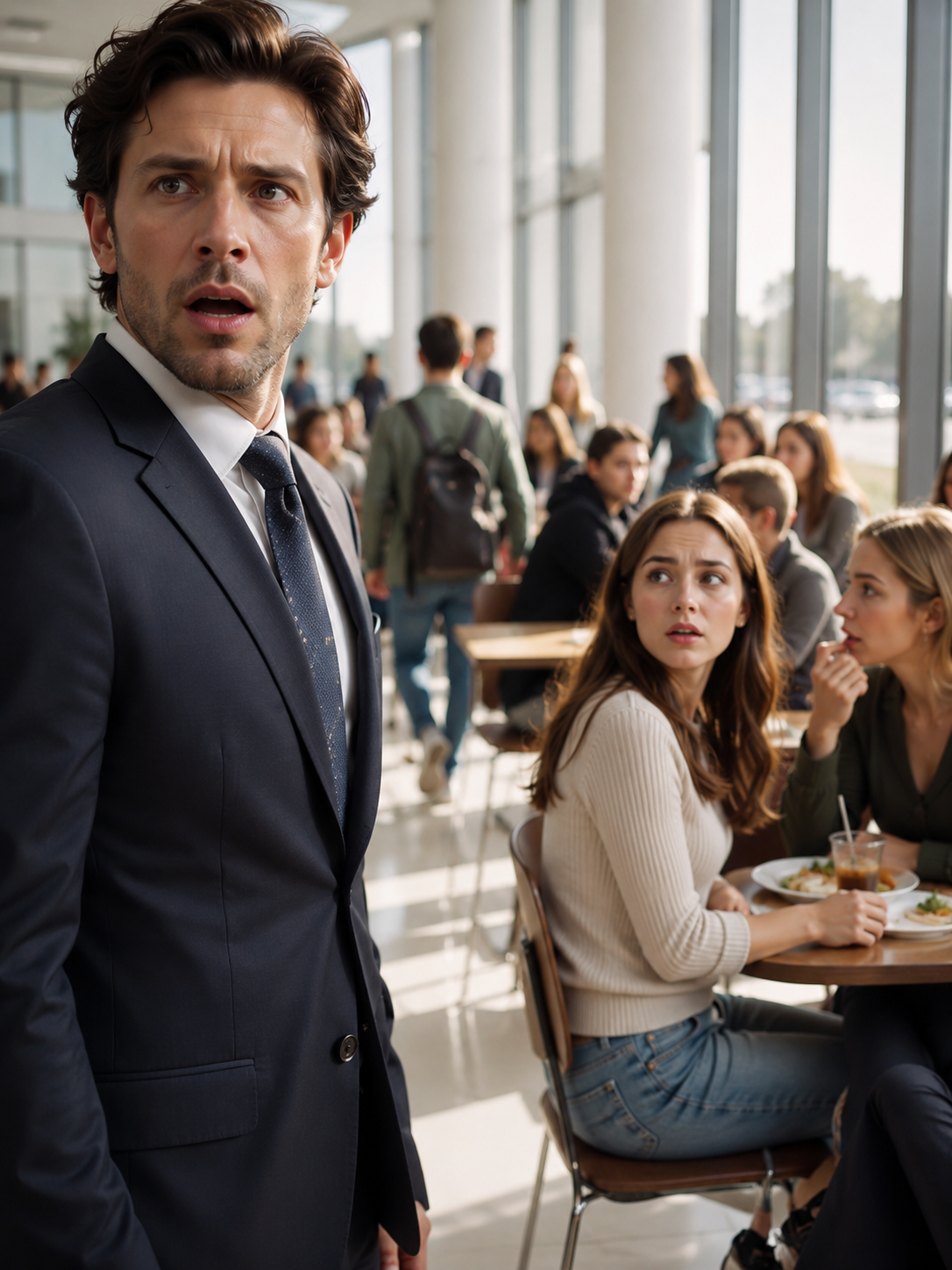 The CEO Came to Surprise His Daughter at Lunch—But the First Words He Heard Shook the Entire University