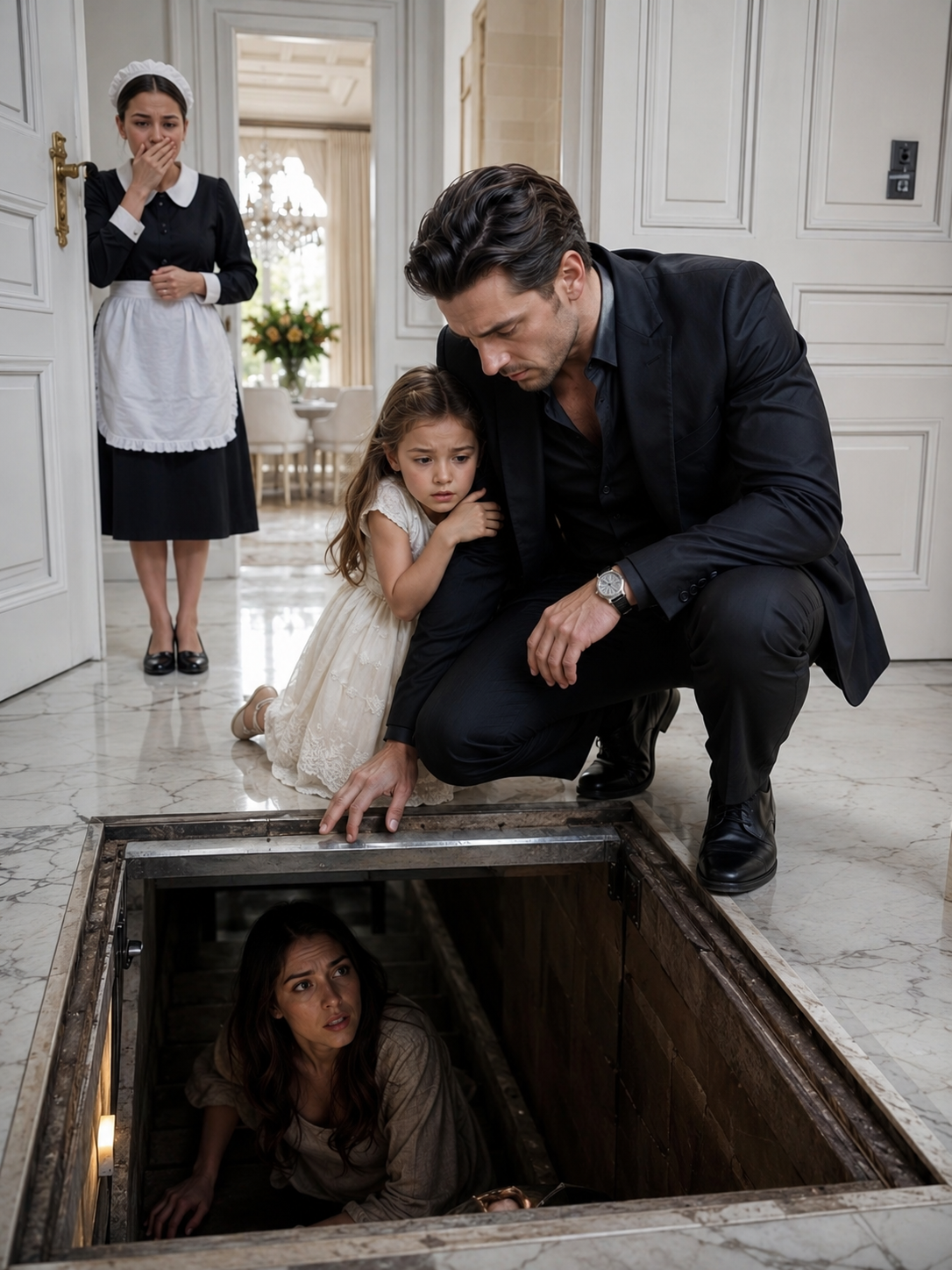 The Maid’s Little Girl Said Her Mommy Had Been Gone for Three Days—Then the Mafia Boss Uncovered a Betrayal Beneath His Own Home