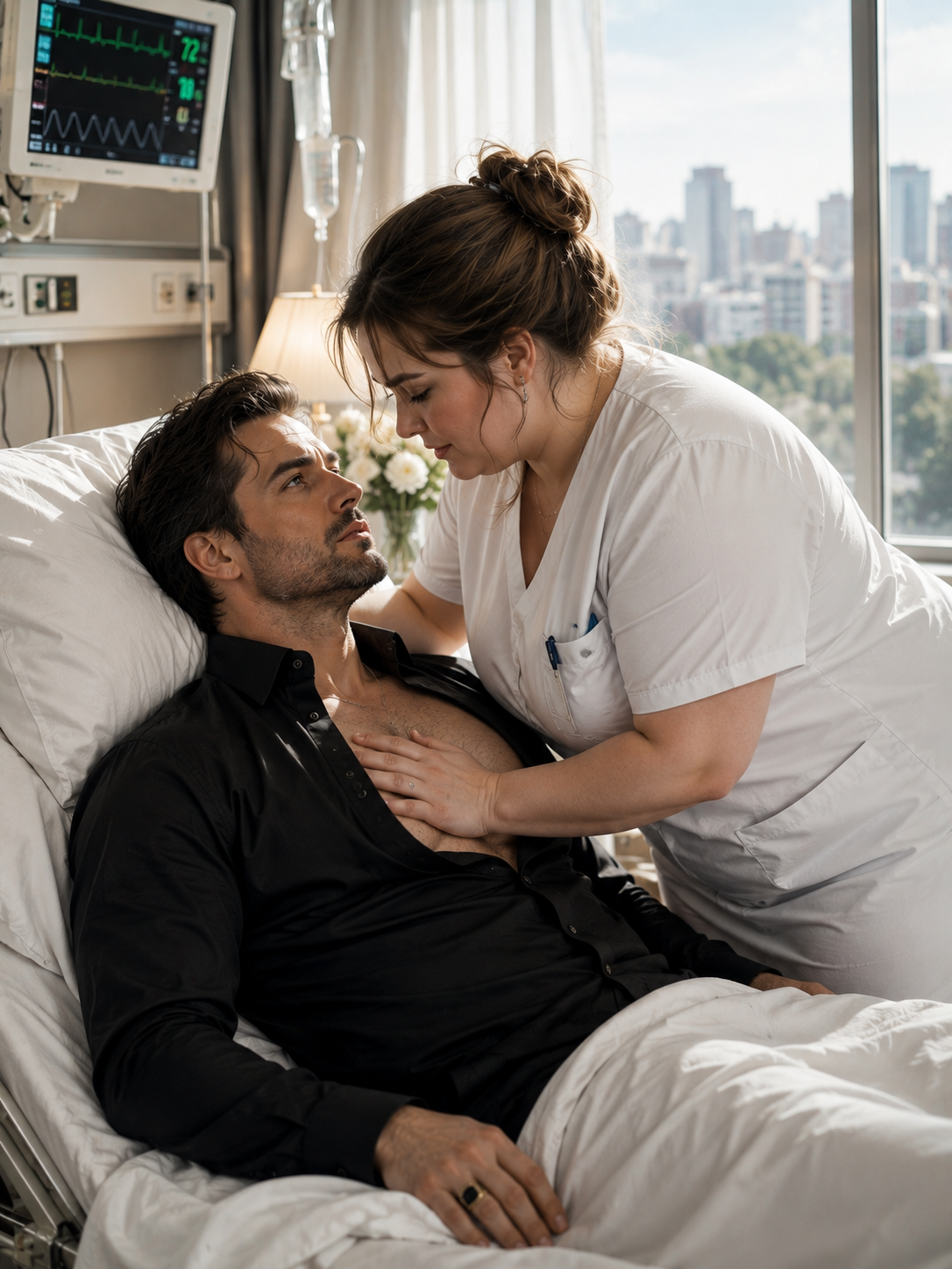 The Mafia Boss Hadn’t Been Touched in Eleven Years—Until a Chubby Nurse Placed Her Hand on His Chest and He Whispered, “Don’t Let Go.”