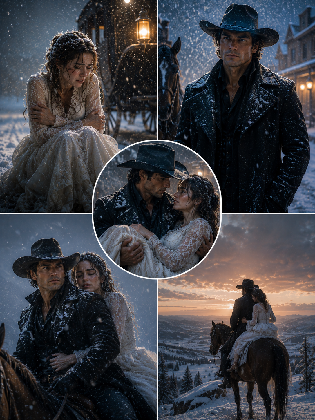 “I’m Too Heavy for a Horse,” the Abandoned Bride Sobbed Into the Blizzard — Then Wyoming’s Most Wanted Man Stepped Out of the Dark, Lifted Her, and Said, “Not for Mine”