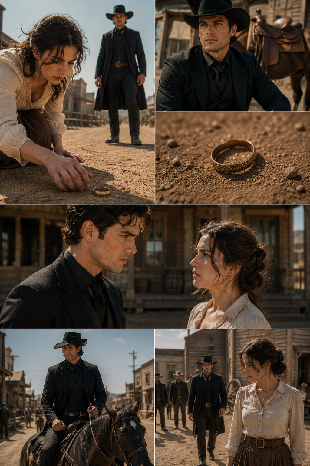 He Threw the Ring in the Dirt and the Whole Town Laughed—She Picked It Up, Walked Away, and Never Once Looked Back