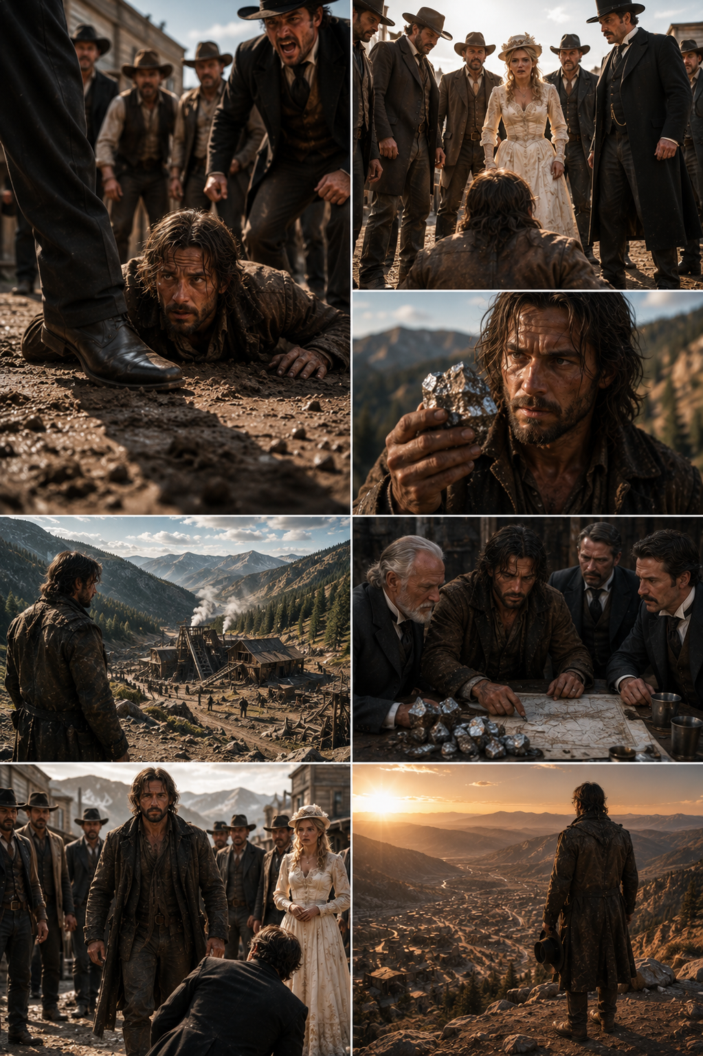 They Kicked Him Into the Dirt for Looking at the Banker’s Bride—They Didn’t Know the Ragged Mountain Man Was Sitting on the Richest Silver Vein in Colorado