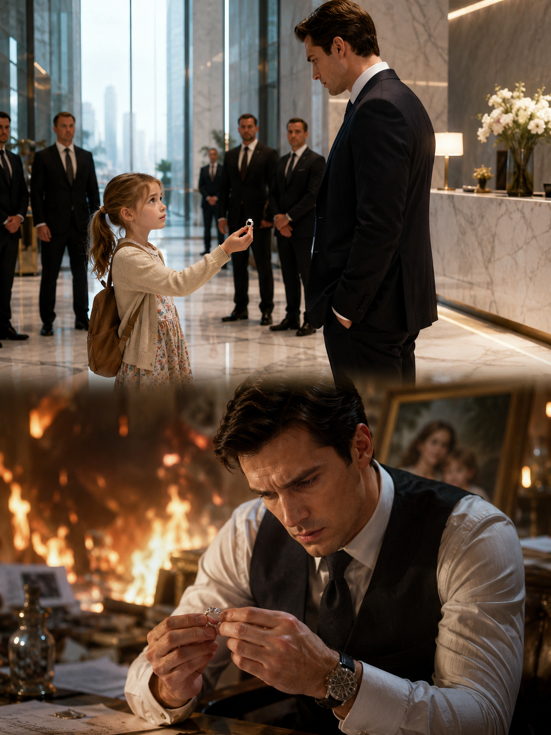 “I Came To Give My Mom’s Ring Back” — The Little Girl Walked Into The Mafia Billionaire’s Tower Alone, And The Truth She Carried Made Him Burn Everything His Family Had Built