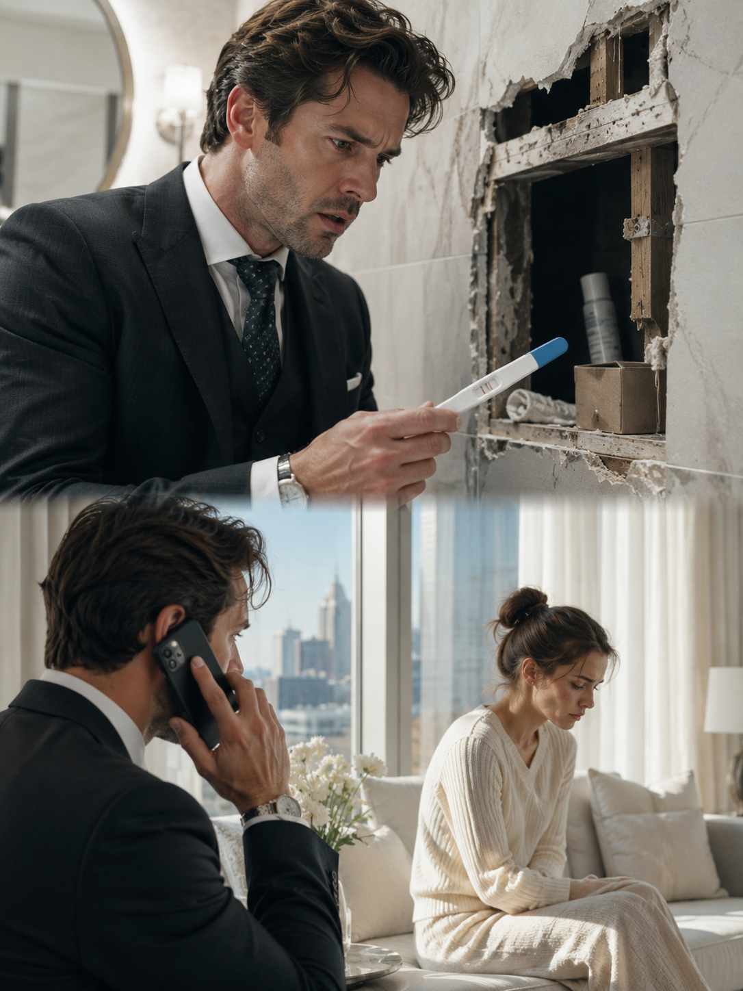 Three Years After He Divorced His Wife, The Tycoon Found A Pregnancy Test Hidden Behind The Bathroom Wall — And One Phone Call Proved The Betrayal Had Never Been Hers