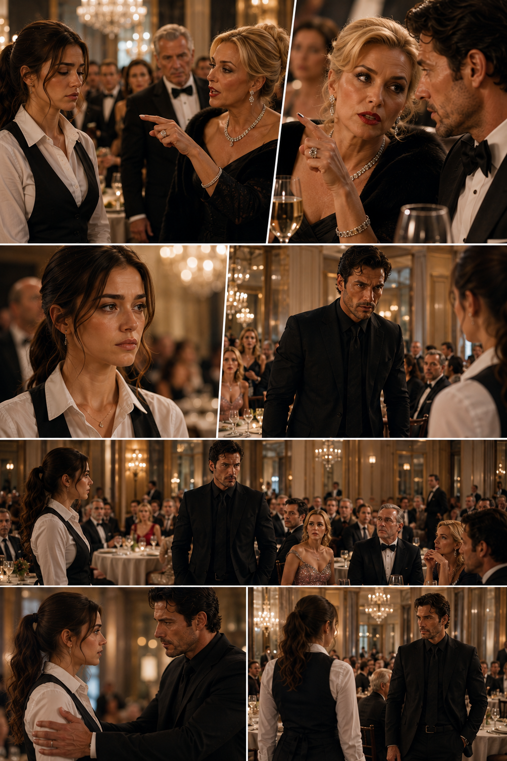 The Rich Guest Insulted Her in Italian — Not Knowing She Understood Every Word — Until the Mafia Boss Stepped In and Stopped the Entire Room Cold