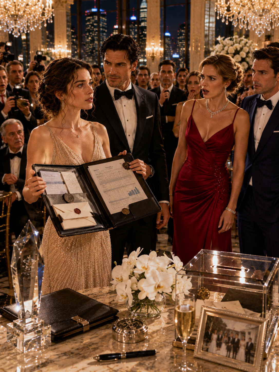 At the billionaire’s gala, his ex-fiancée mocked the poor assistant in front of every donor—then accused the foundation of fraud. What no one expected was the assistant stepping forward, tracing the “evidence” back to its real source: the very couple who’d once stolen millions and were now trying to frame her boss all over again.